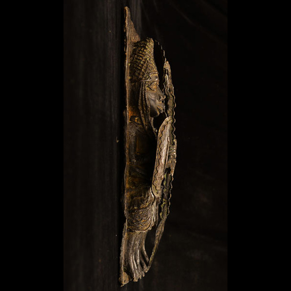 African Benin Bronze 21 Right Side