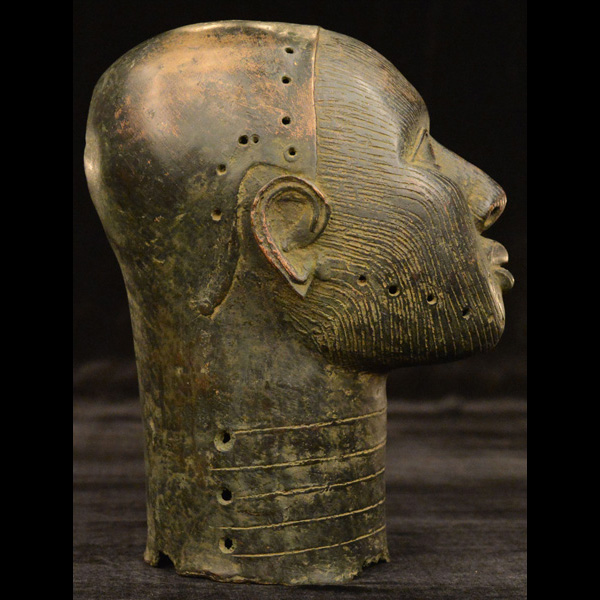 African Benin Ile-Ife Bronze 11 Right Side