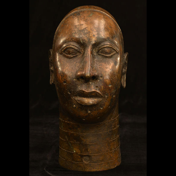 African Benin Bronze 28 front