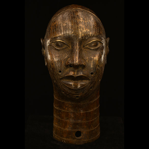 African Benin Bronze 29 front