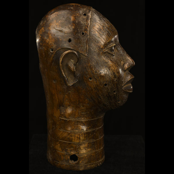 African Benin Bronze 29 Right Side