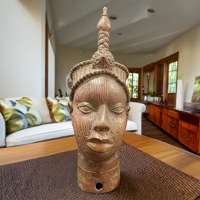 African Benin Ile-Ife bronze 52