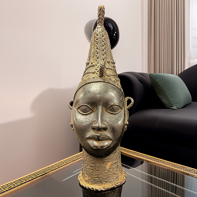 African Benin Ile-Ife bronze 56