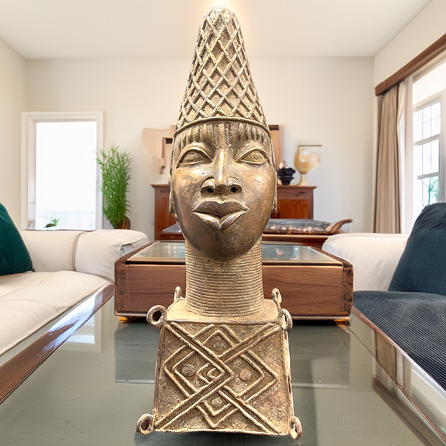 African Benin Ile-Ife bronze 58