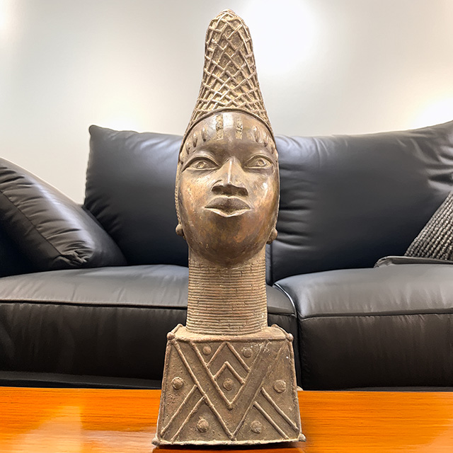 African Benin Ile-Ife bronze 60