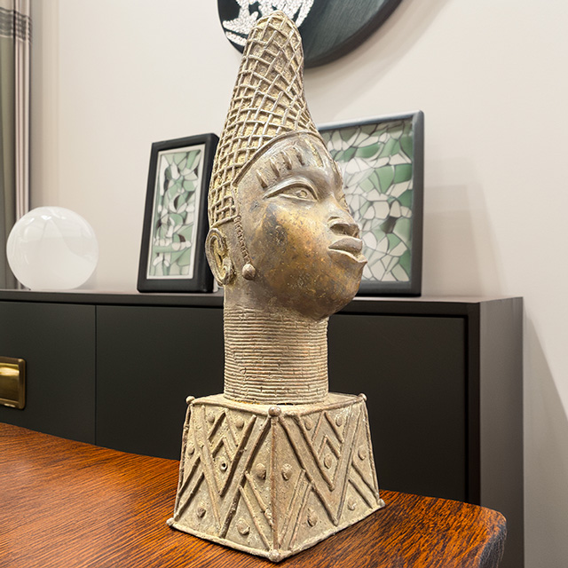 African Benin Ile-Ife bronze 60