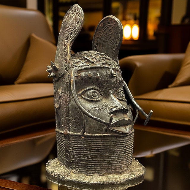 African Benin Ile-Ife bronze 68