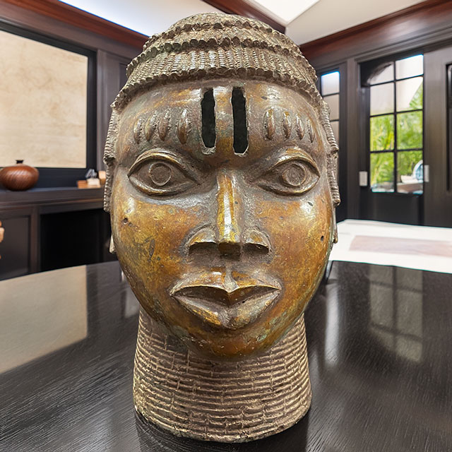 African Benin Ile-Ife bronze 69