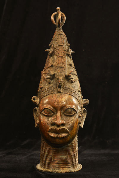 African Benin Ile-Ife Bronze 35