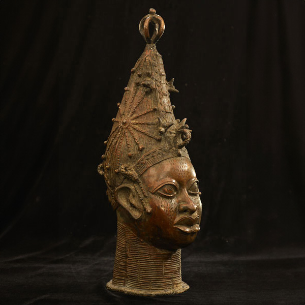 African Benin Ile-Ife Bronze 35 