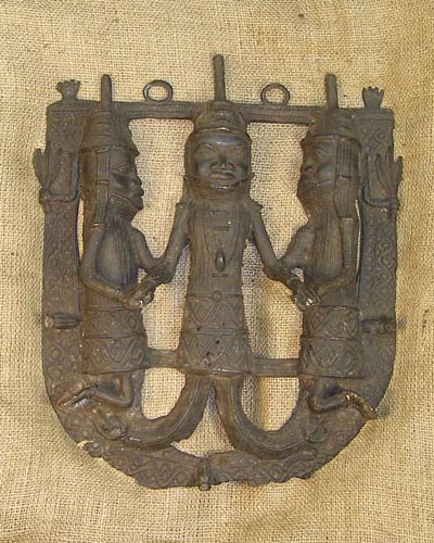 African Benin Bronze 12 front