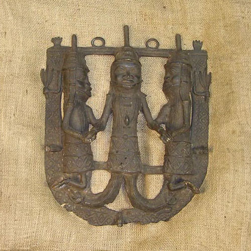 African Benin Bronze 12 front