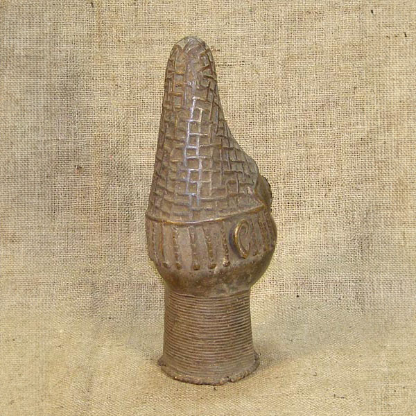 African Benin Ile-Ife Bronze 13 Right Side