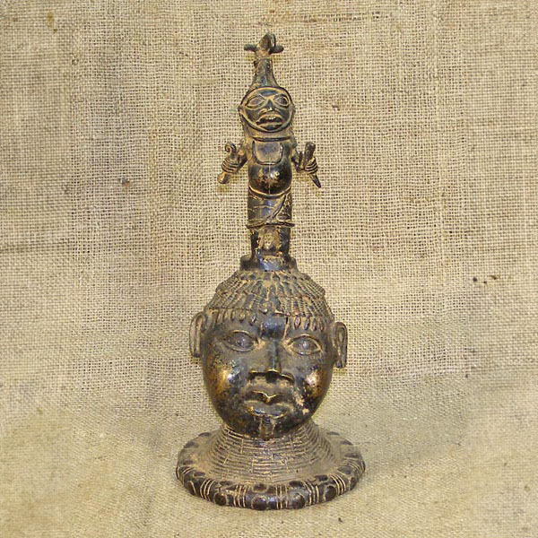 African Benin Bronze 14 front