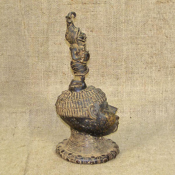 African Benin Bronze 14 Right Side