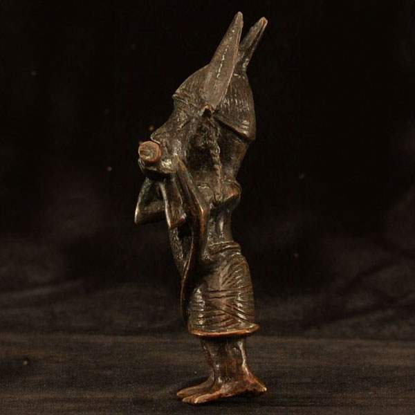 African Benin Bronze 18 Left