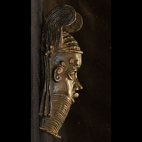 African Benin Bronze 19 Right Side