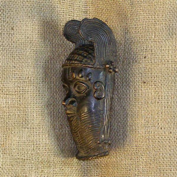 African Benin Bronze 3 Left