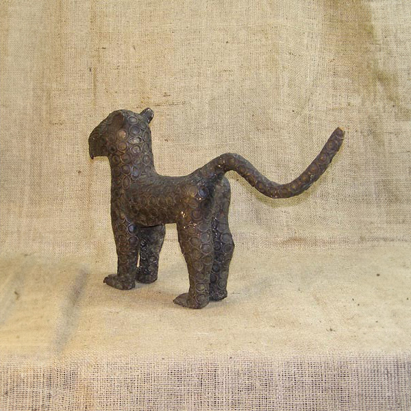 African Benin Bronze 4 Left Angle