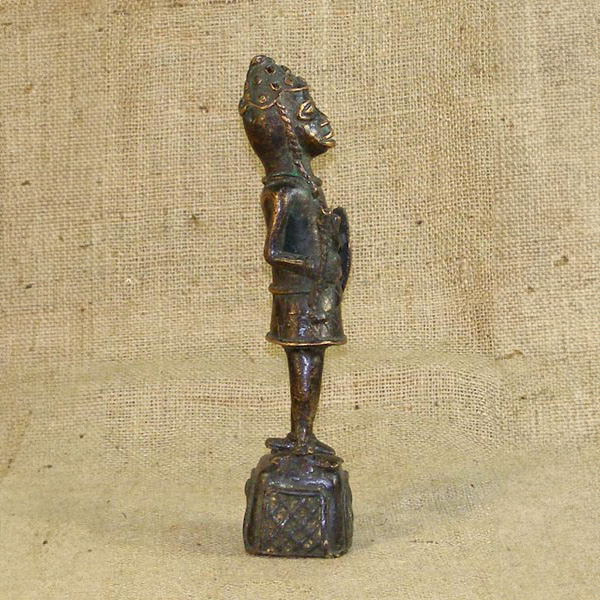 African Benin Bronze 9 Right Side