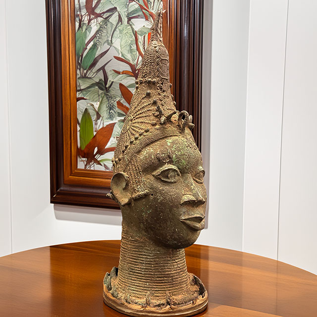 African Benin Ile-Ife bronze 62