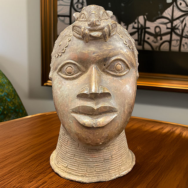 African Benin Ile-Ife bronze 66