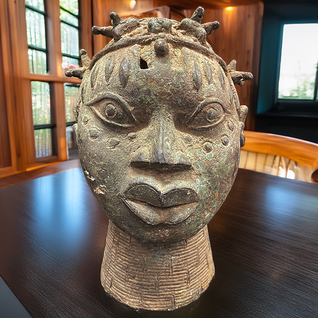 African Benin Ile-Ife bronze 70