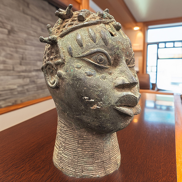African Benin Ile-Ife bronze 70