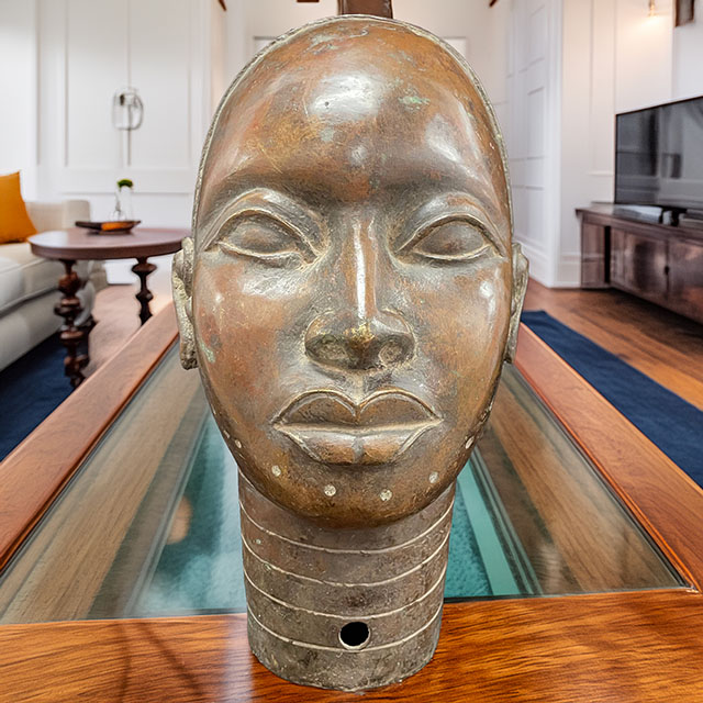African Benin Ile-Ife bronze 71