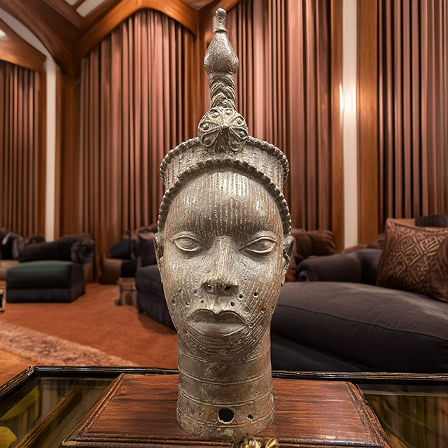 African Benin Ile-Ife bronze 83