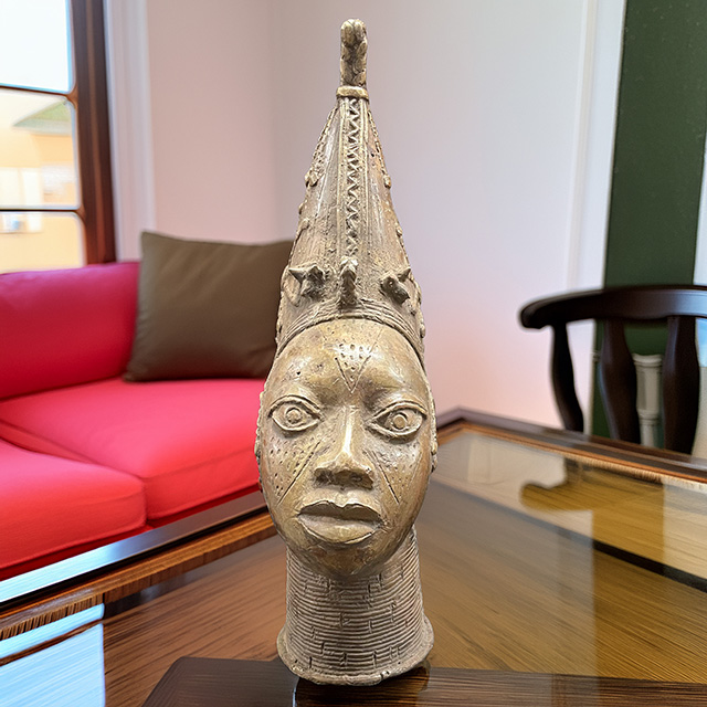 African Benin Ile-Ife bronze 87