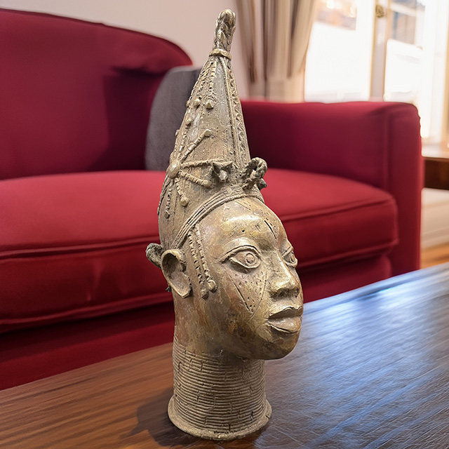 African Benin Ile-Ife bronze 87
