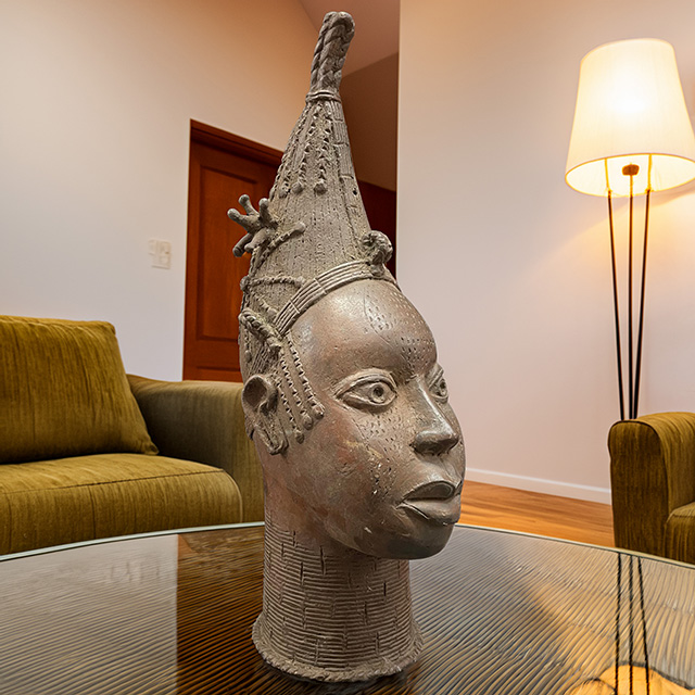 African Benin Ile-Ife bronze 88