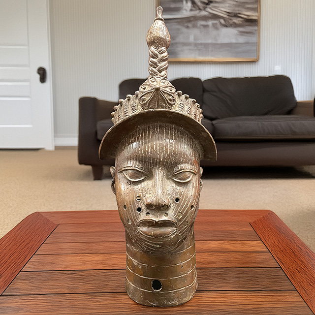 African Benin Ile-Ife bronze 76