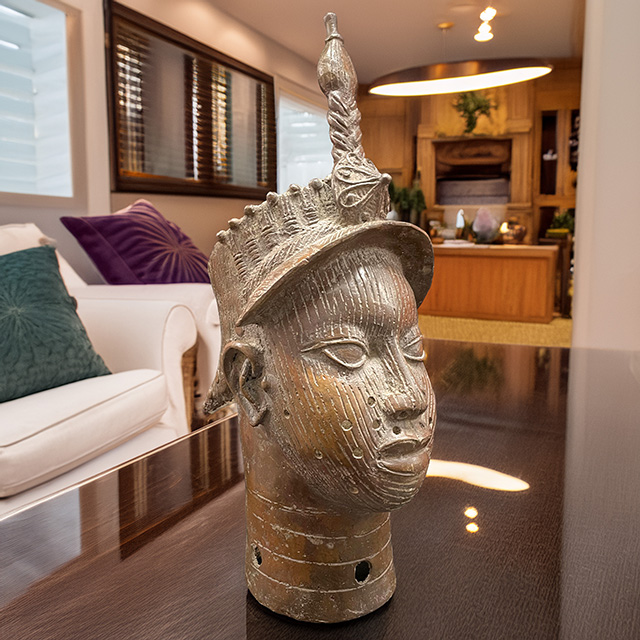 African Benin Ile-Ife bronze 76