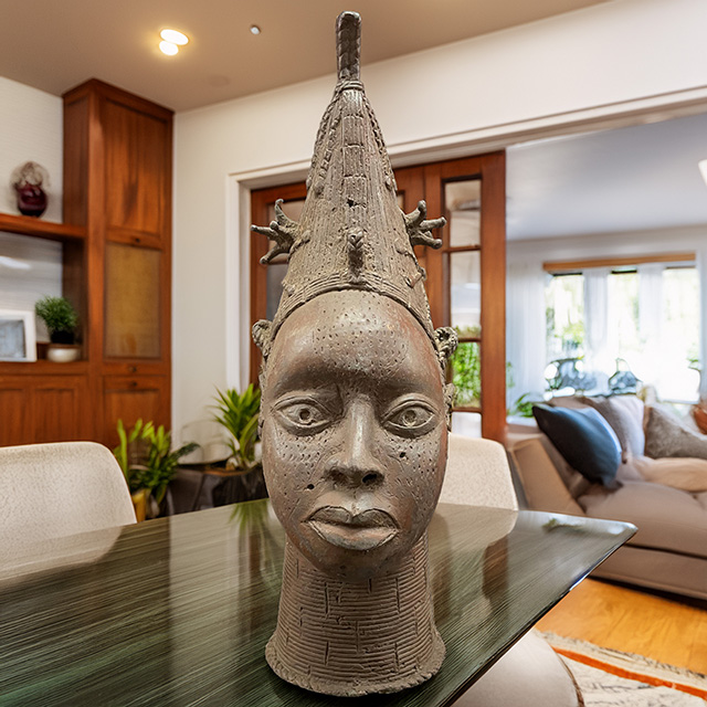 African Benin Ile-Ife bronze 81