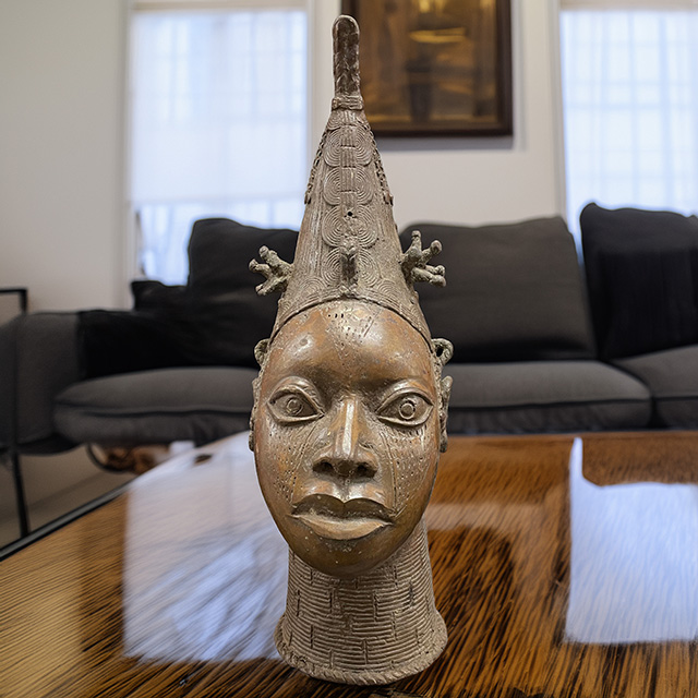 African Benin Ile-Ife bronze 82