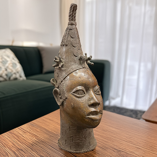 African Benin Ile-Ife bronze 82