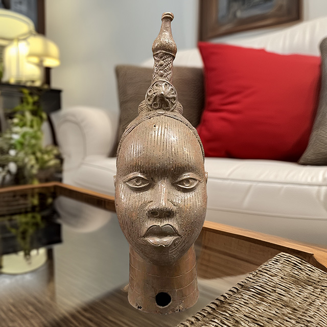 African Benin Ile-Ife bronze 84