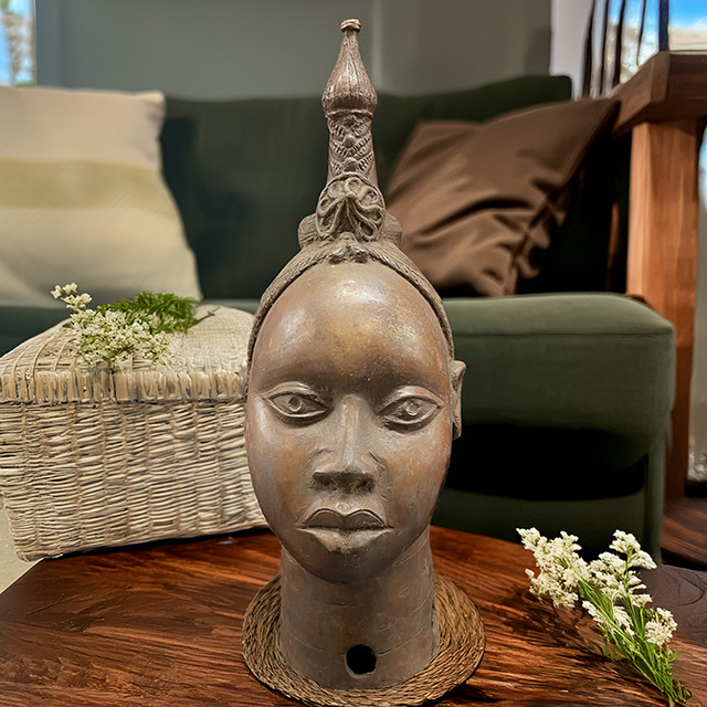 African Benin Ile-Ife bronze 73