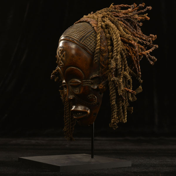 Chokwe Mask 17 Left Angle