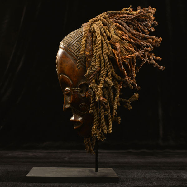 Chokwe Mask 17 left side