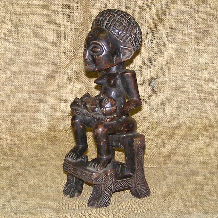 Chokwe Statue 1 Left Angle