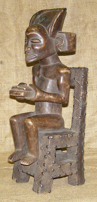 Chokwe Statue 2 Left Angle