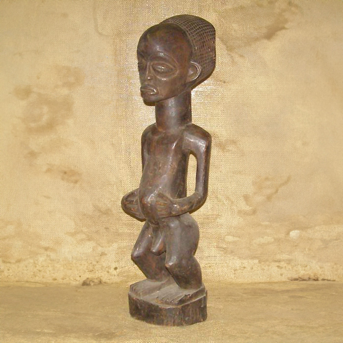 Chokwe Statue 3 Left Angle
