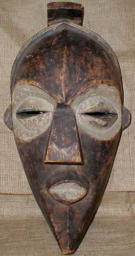 Chokwe Mask Zaire front
