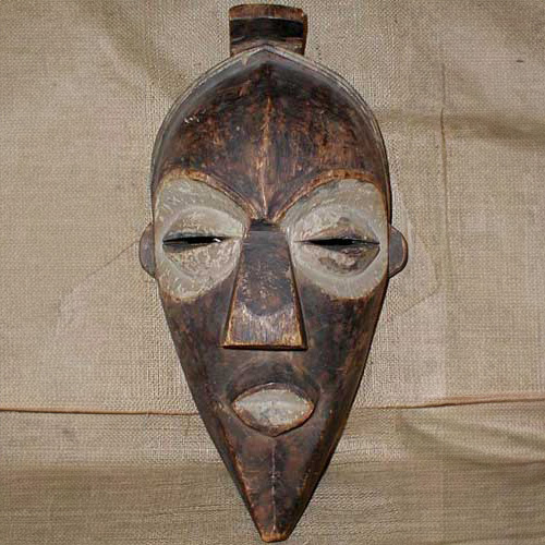 Chokwe Mask Zaire front