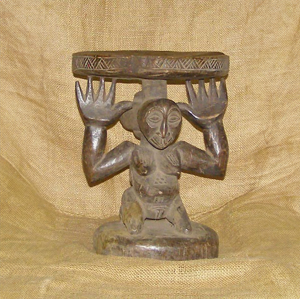Chokwe Stool 1 front