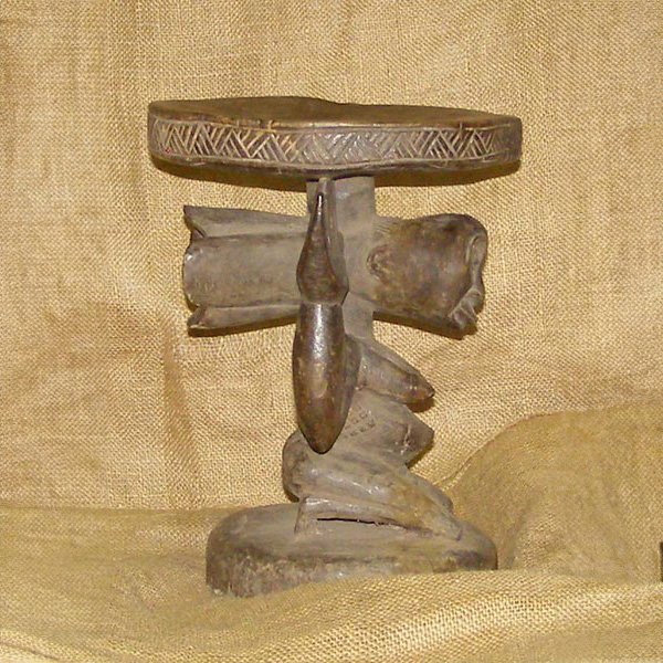 Chokwe Stool 1 Right Side