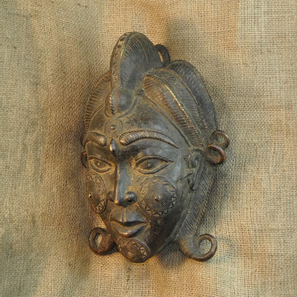 African Dan Mask 46 Left Angle